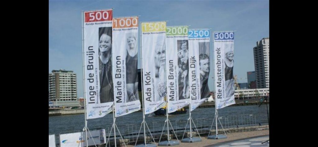 500 meter vlaggen Rotterdam Swim